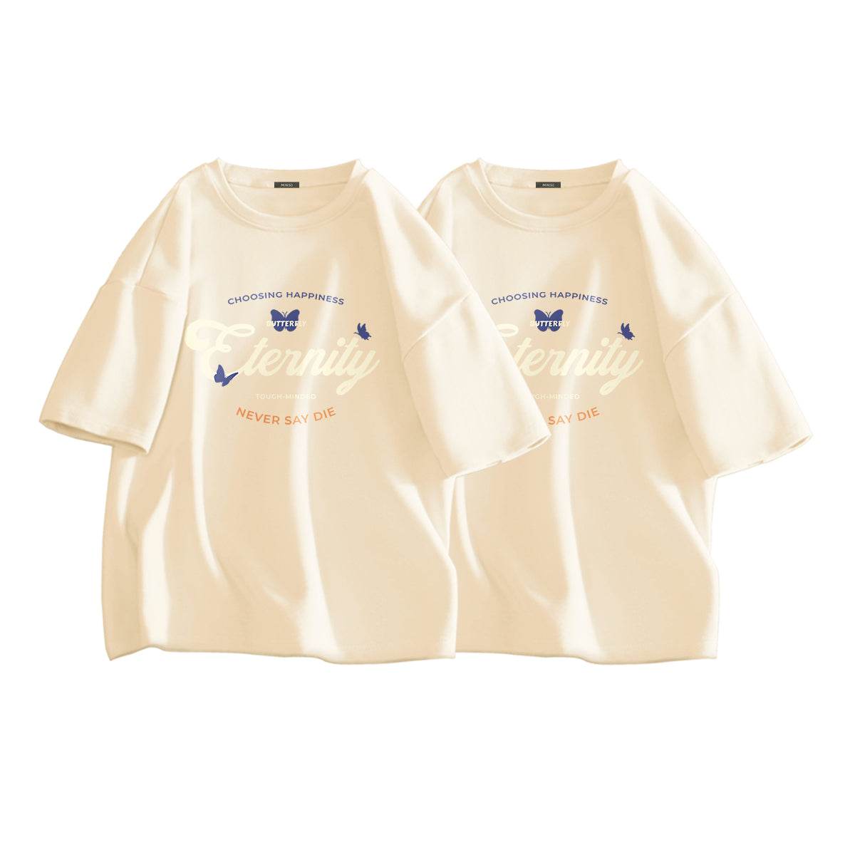 Футболка женская Miniso с круглым вырезом - Boxette Shop